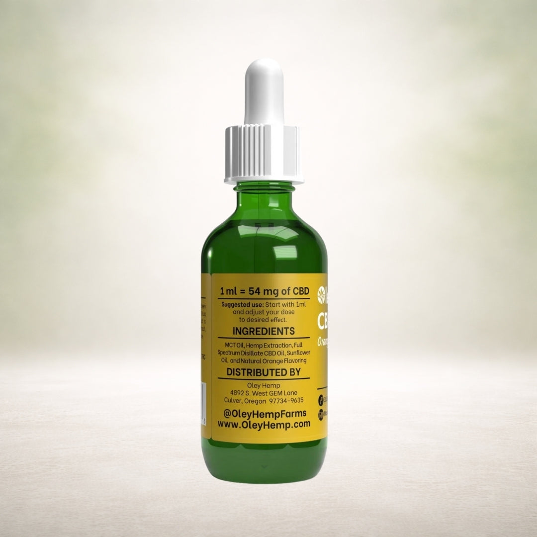 Full-Spectrum Day Tincture 3100 mg Orange