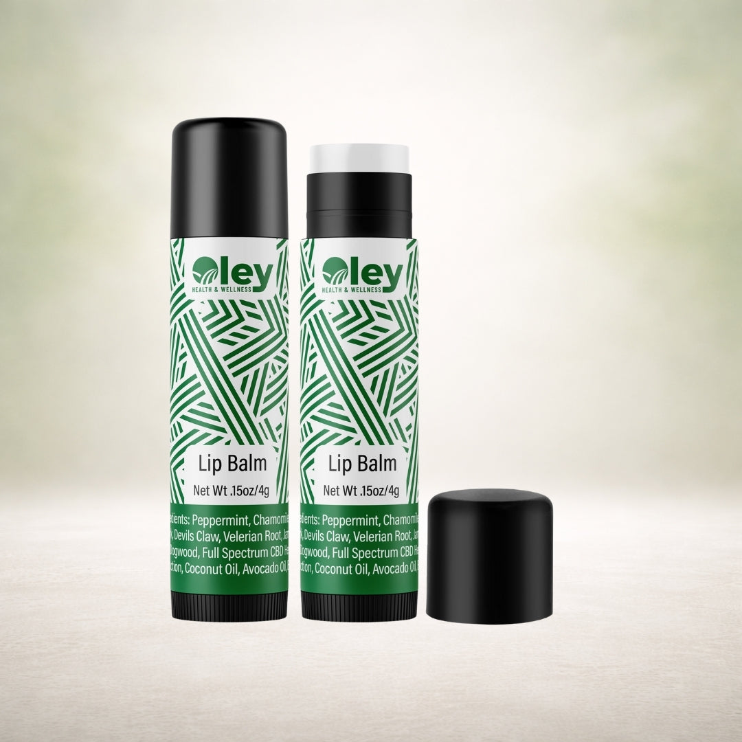 Long-Lasting Lip Balm with CBD - 3-Pack