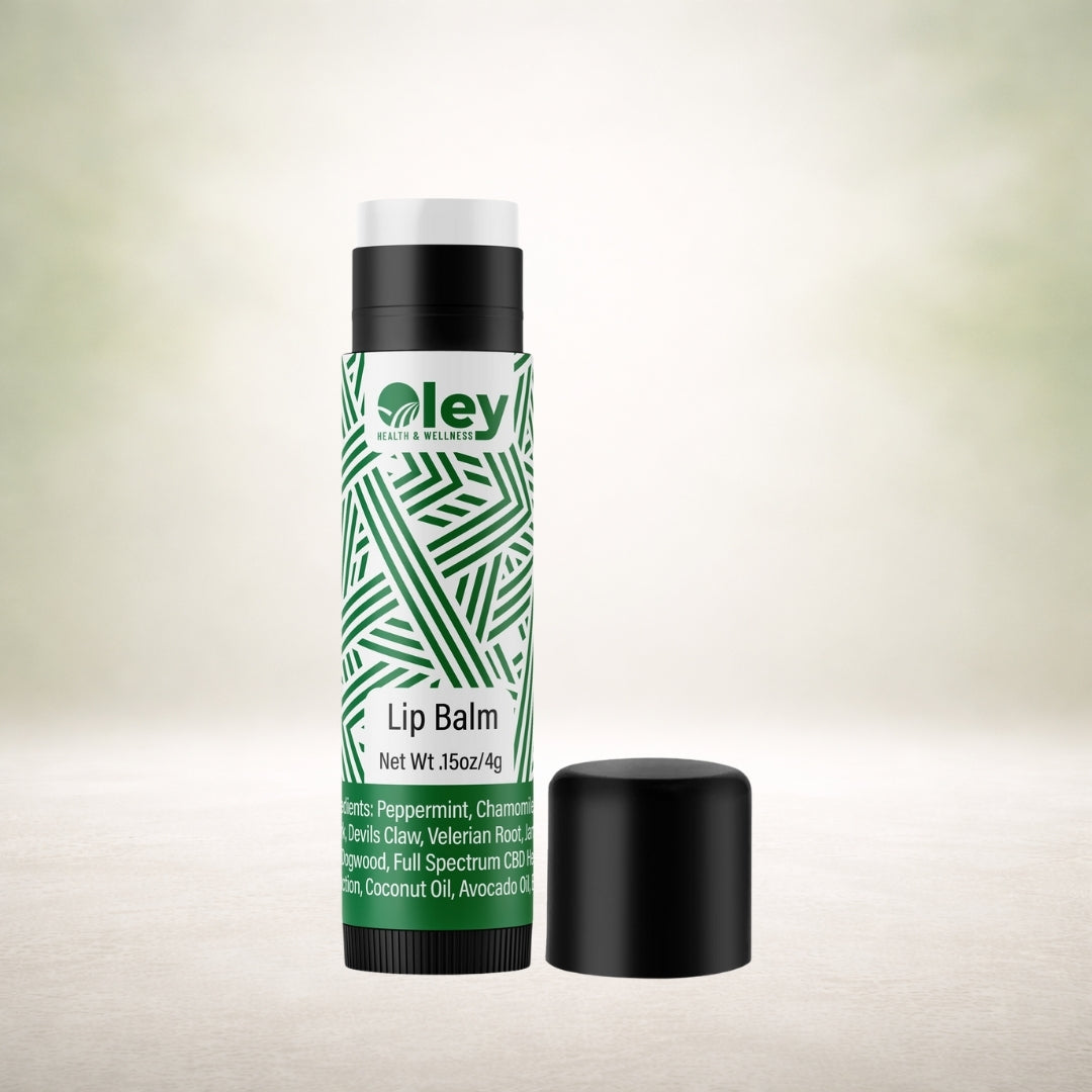 Long-Lasting Lip Balm with CBD - 3-Pack