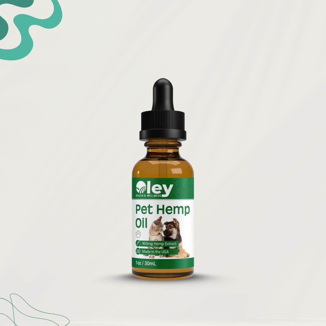 Hemp Oil for Dogs and Cats - 900mg - 1oz