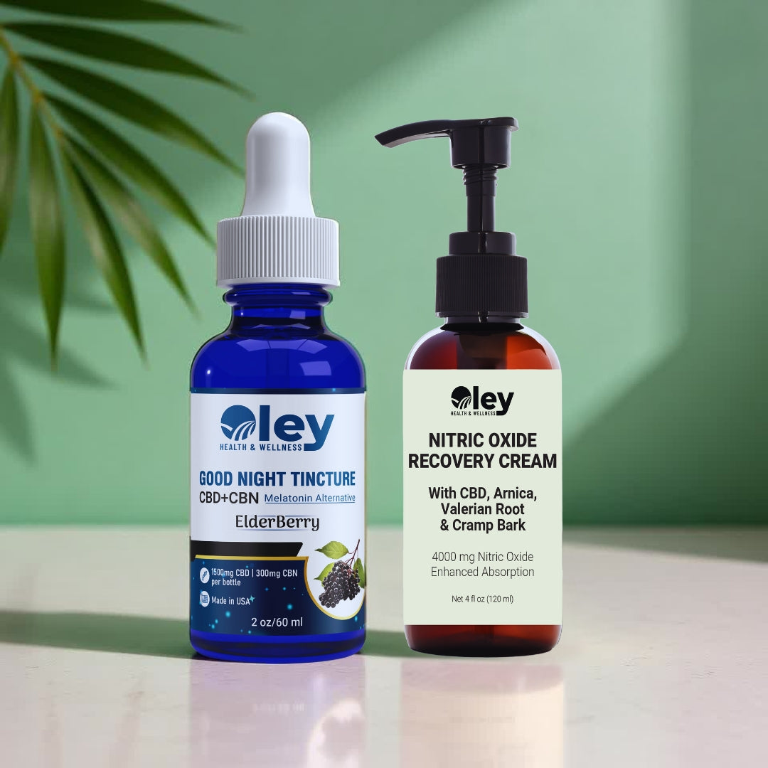 Night Tincture & Nitric Oxide Cream (4oz)