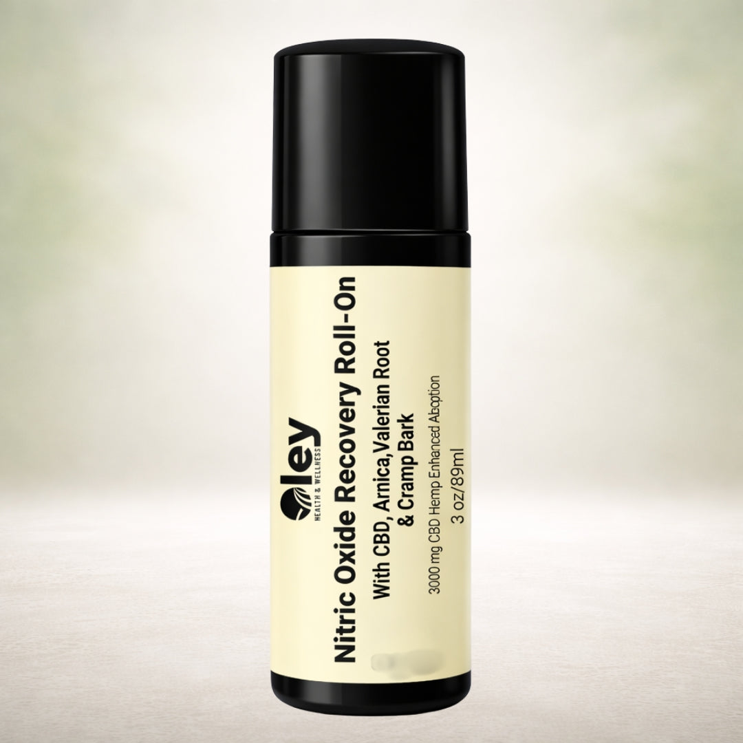 Oley Nitric Oxide Recovery Cream – Maximum Strength Plant-Based