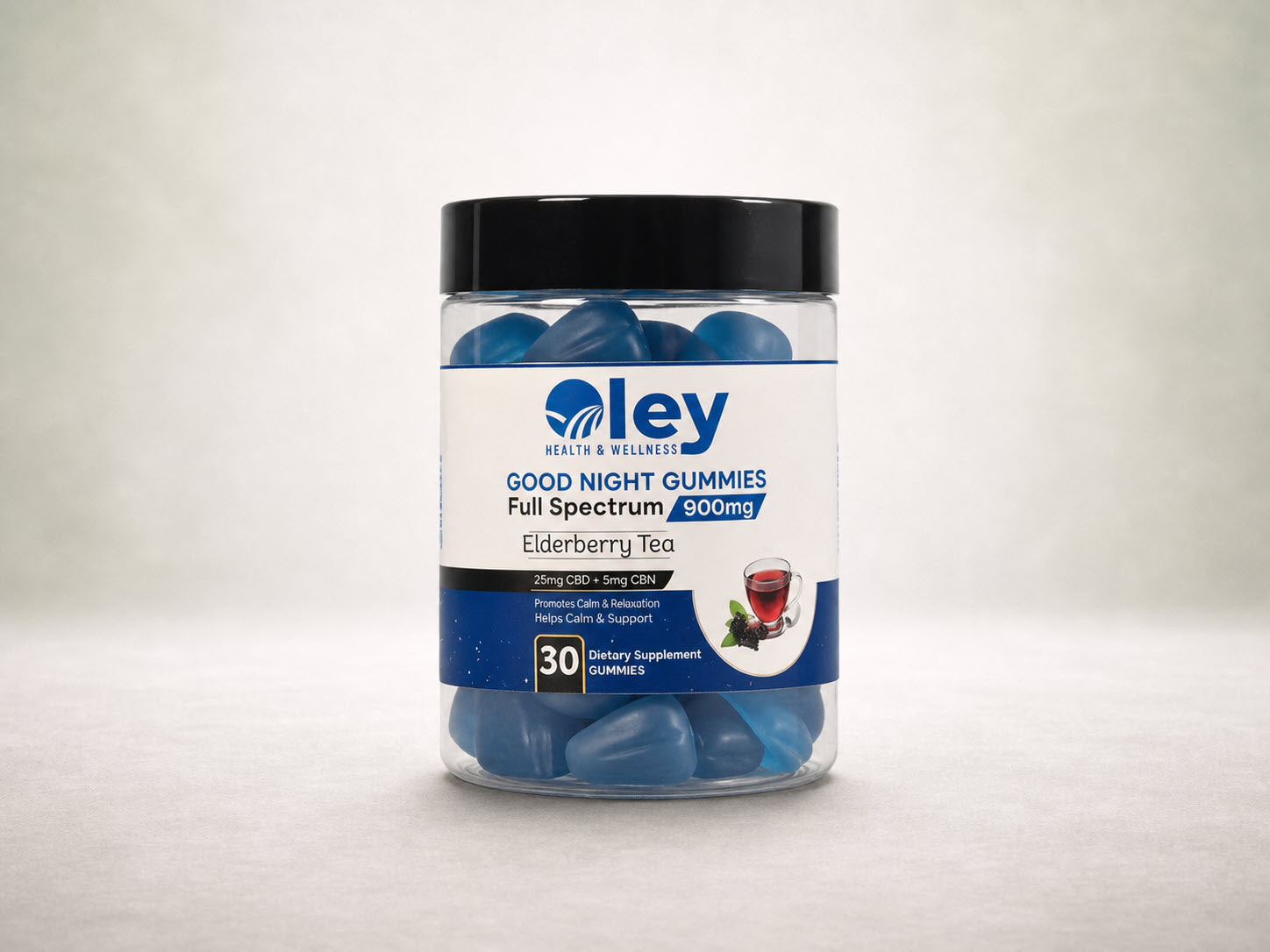 Good Night Gummies - Sleep Support Sugar Free Elderberry Tea