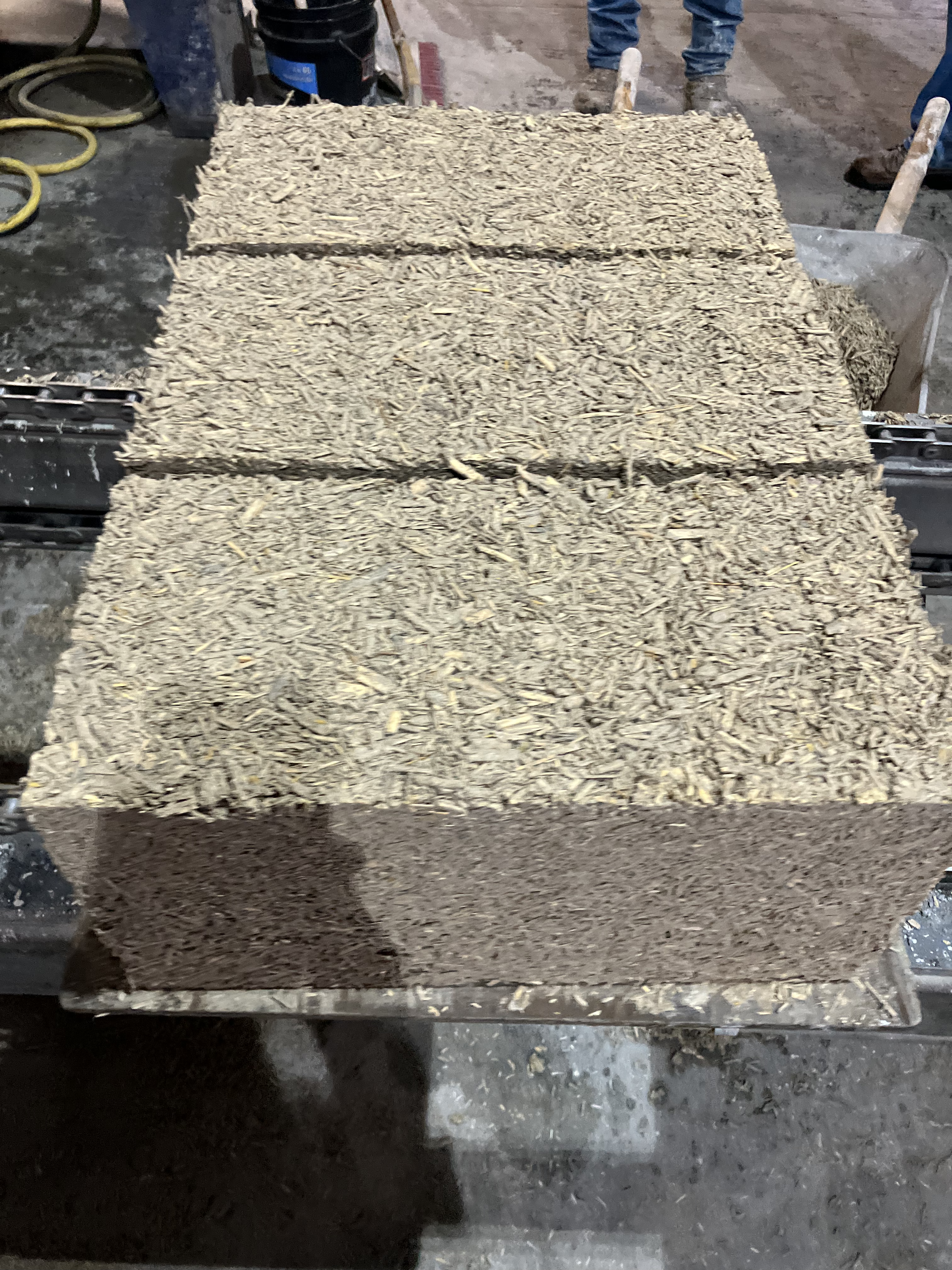Using hemp to make hemp bricks for your home - Oley Hemp
