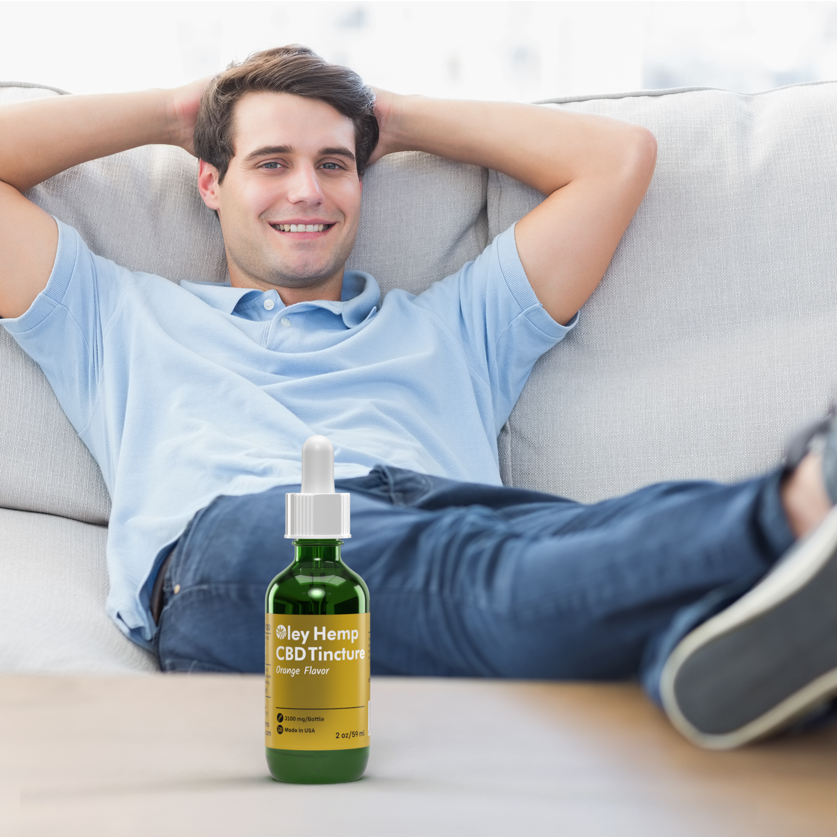 CBD Oil for Relaxation and Recovery - Full-Spectrum CBD Oil - Oley Hemp