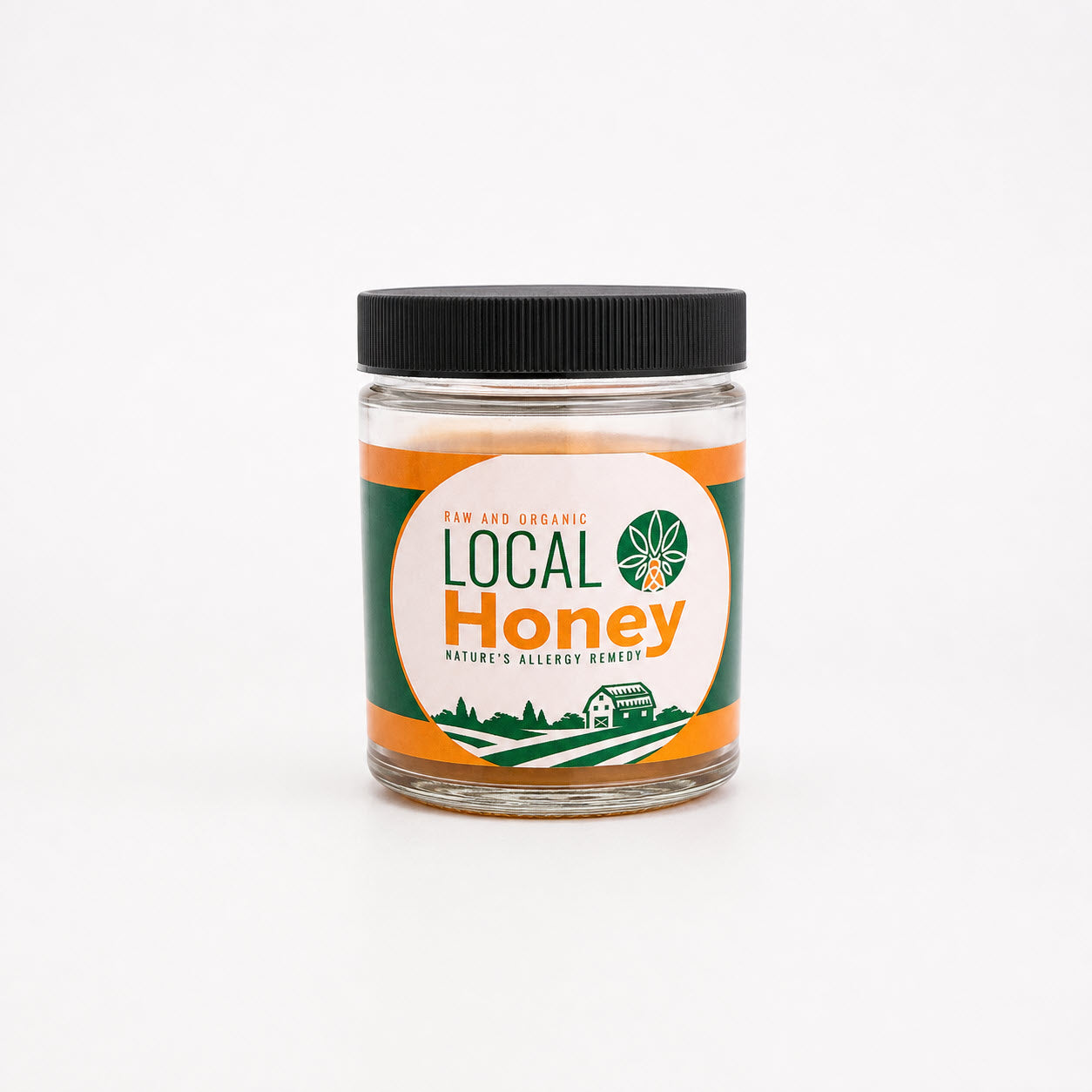 Local Honey - Raw & Unfiltered 8 Oz