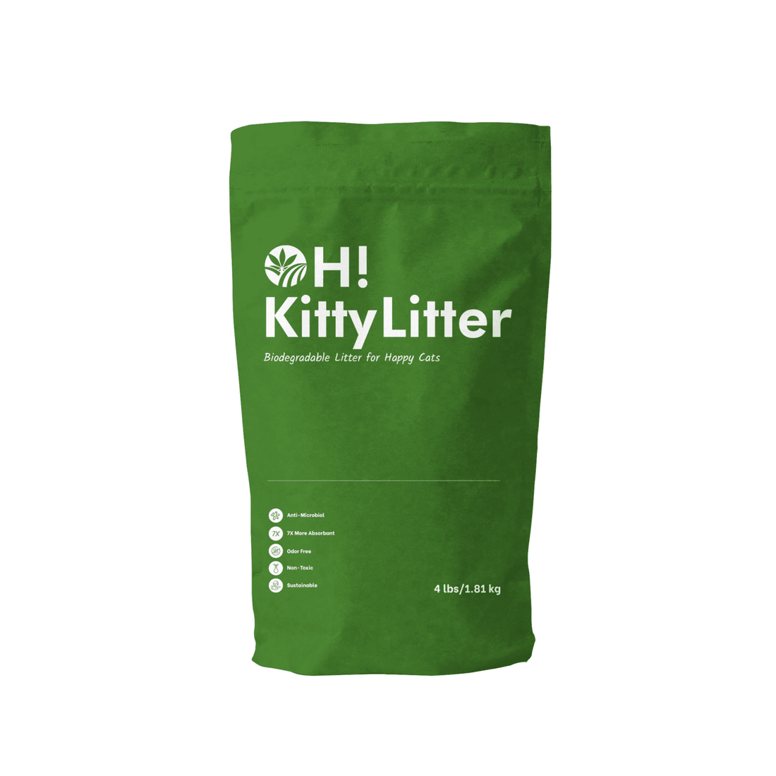 All-Natural Cat Litter made from USDA Organic Hemp - Oley Health and Wellness
