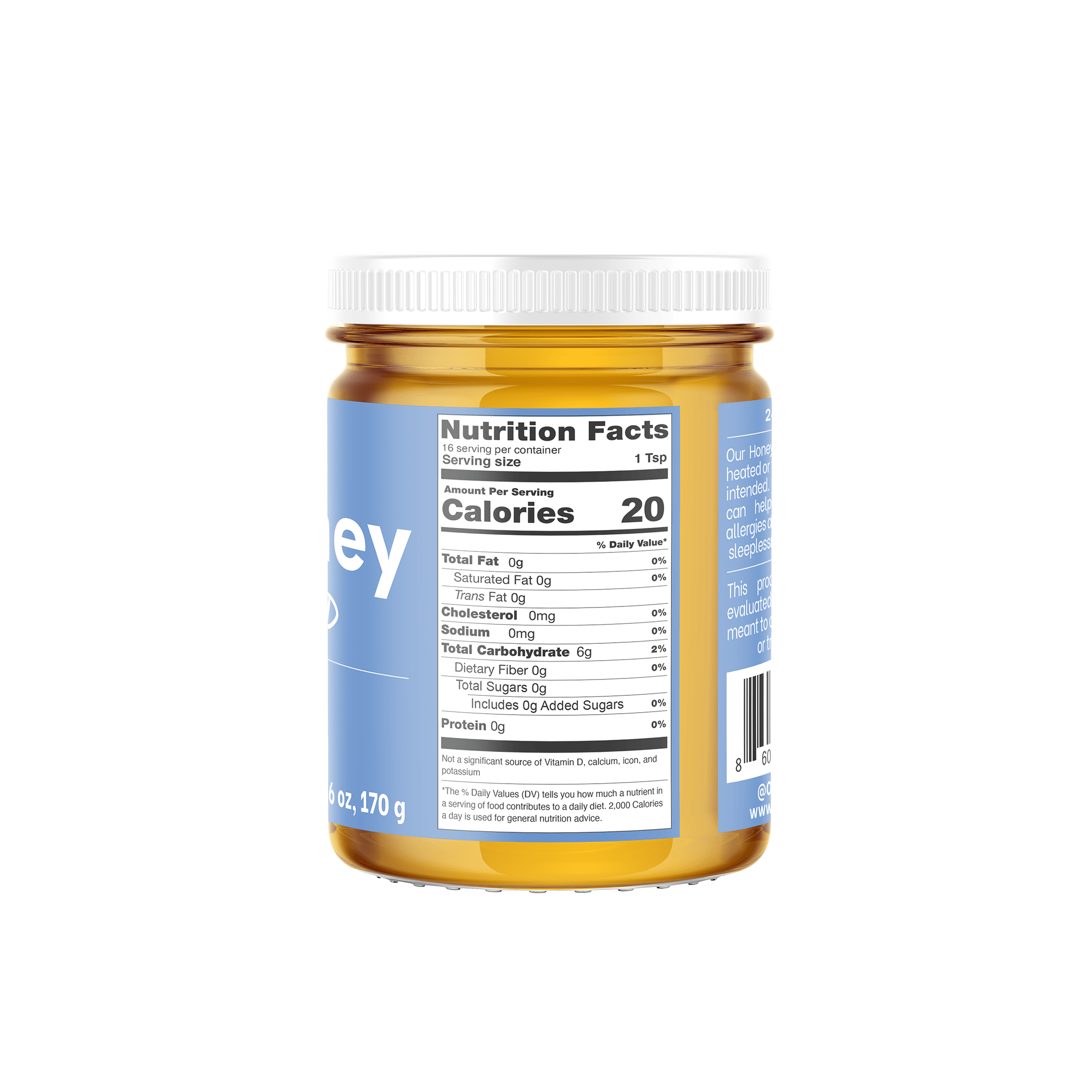 Raw Honey with CBD - Oley Hemp