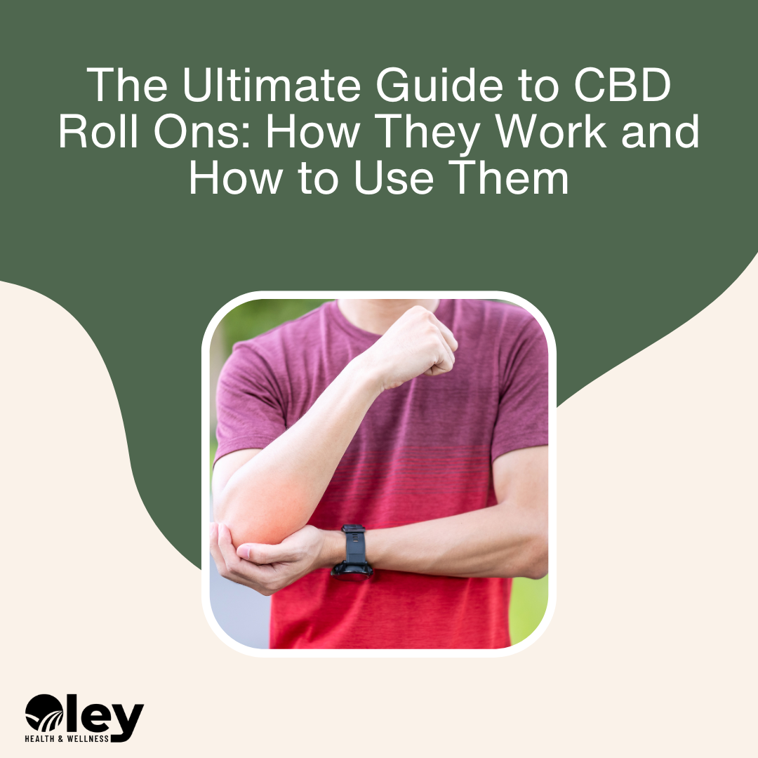 CBD roll ons - CBD roll ons for pain - Relief roll on by Oley Health and Wellness