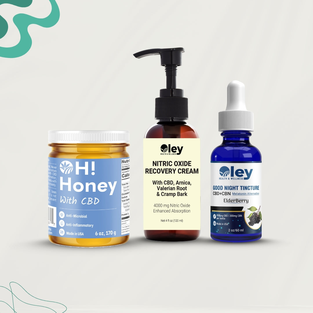 Night Tincture, CBD Honey &amp; Nitric Oxide