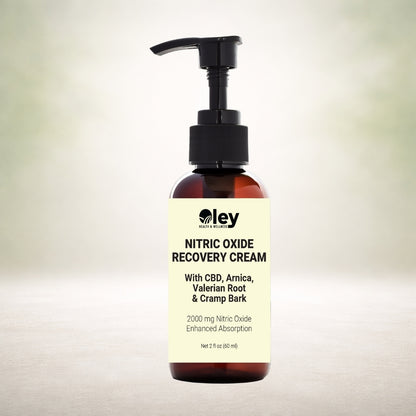 Oley Nitric Oxide Recovery Cream – Maximum Strength Plant-Based Relief