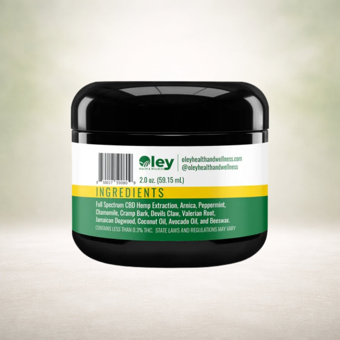 Oley Nitric Oxide Recovery Cream – Maximum Strength Plant-Based Relief