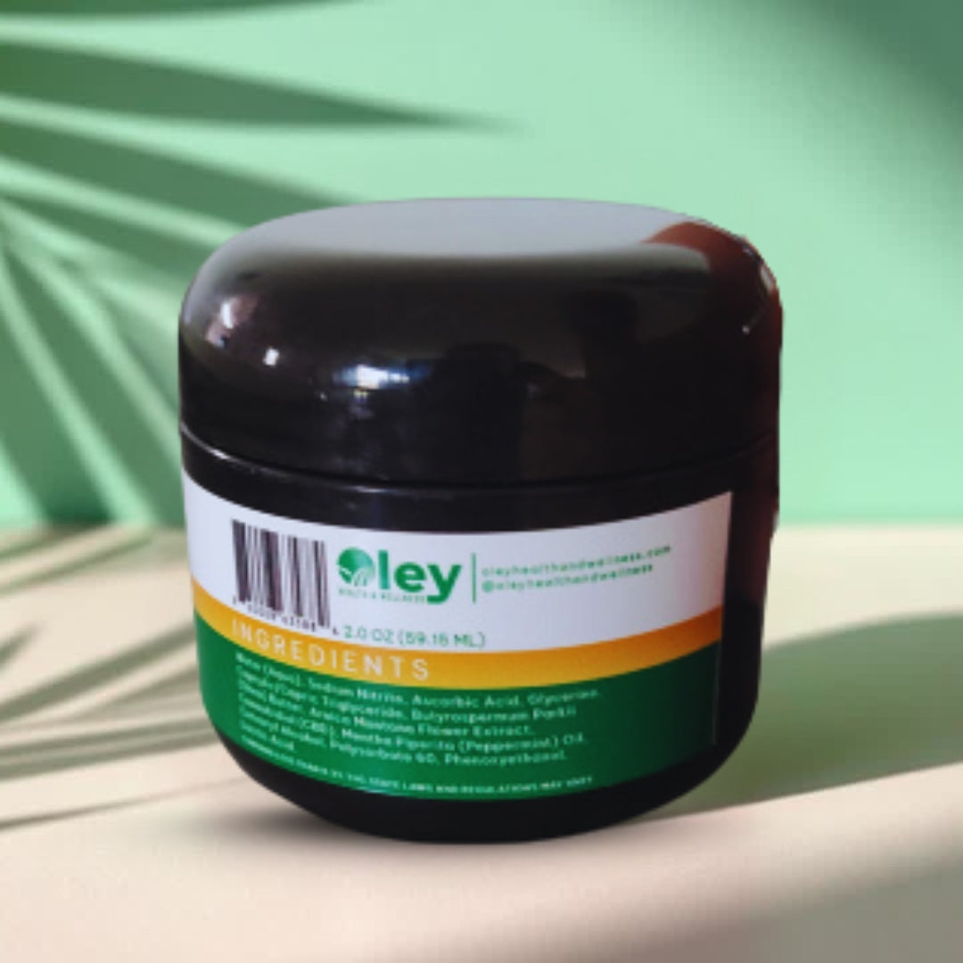Oley Natural Relief Cream –  Plant-based Nitric Oxide Booster for Sore Muscles &amp; Joint Stiffness