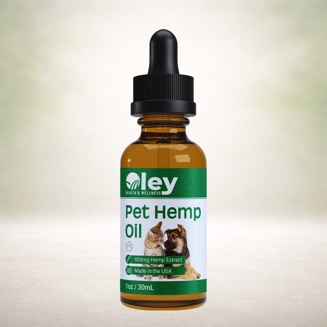 Hemp Oil for Dogs and Cats - 900mg - 1oz
