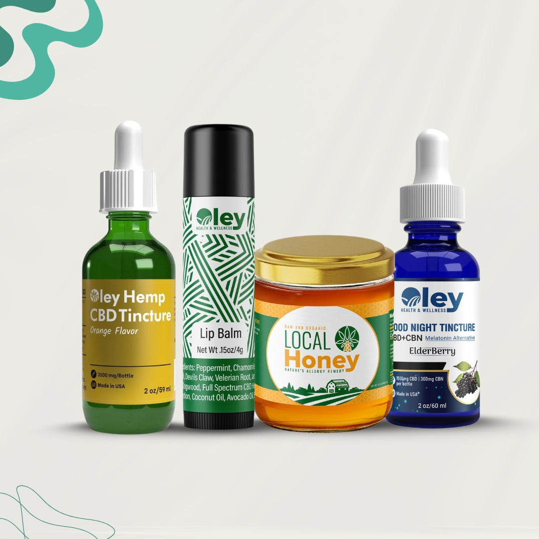 Day &amp; Night Tincture + Lip Balm + Raw Honey