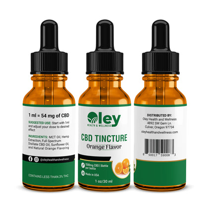 Full-Spectrum CBD Tincture 1500mg