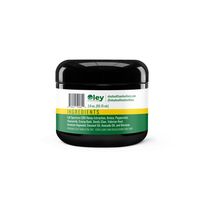 1800mg CBD Salve with N.O. (Nitric Oxide)