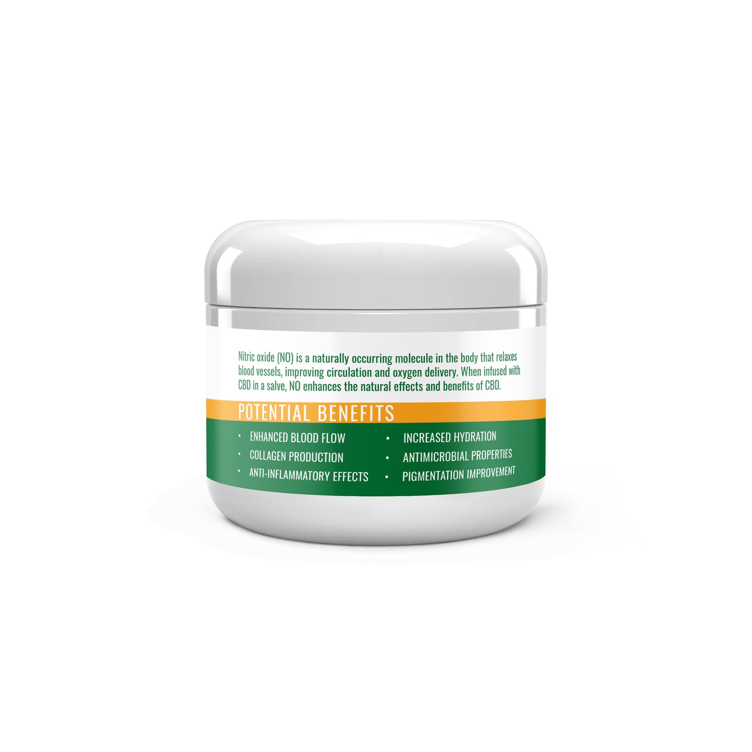 50mg CBD Salve with N.O. (Nitric Oxide)