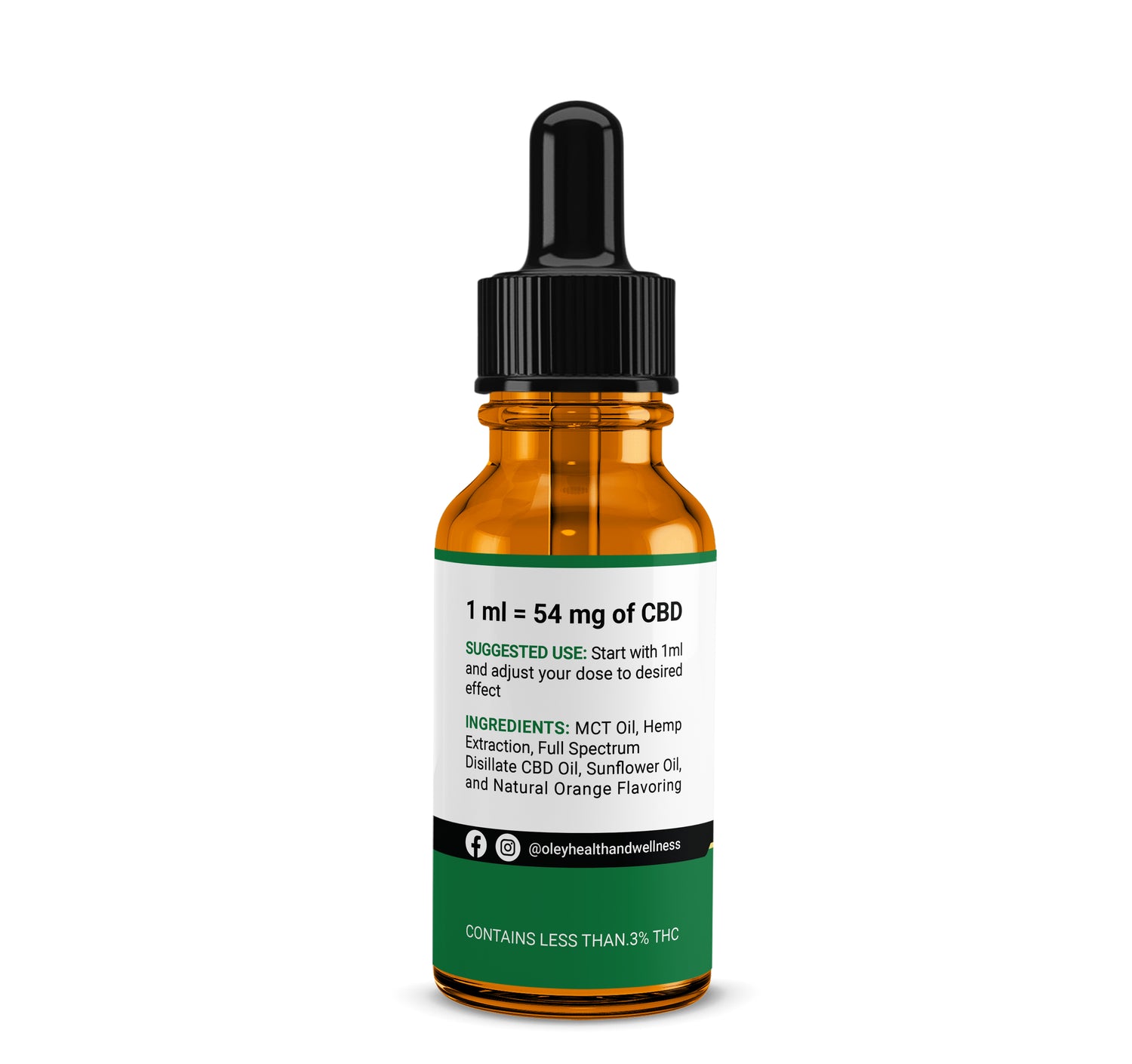 Full-Spectrum CBD Tincture 1500mg