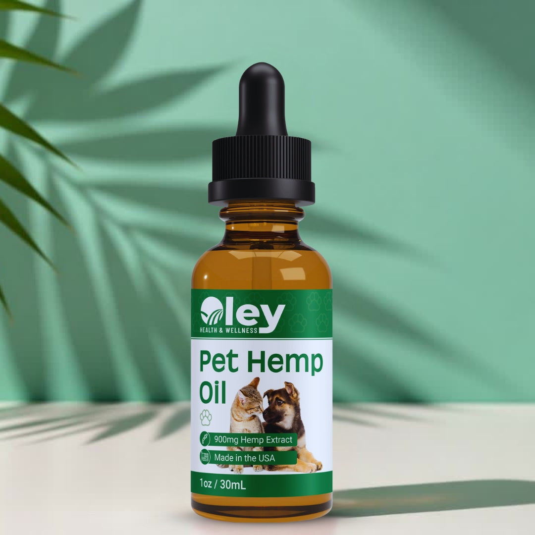 Hemp Oil for Dogs and Cats - 900mg - 1oz