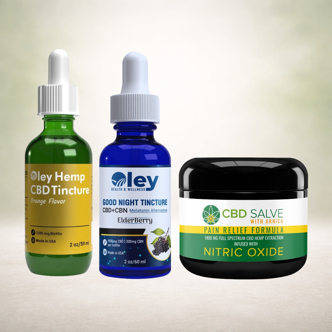 Tinctures + N.O Recovery Cream