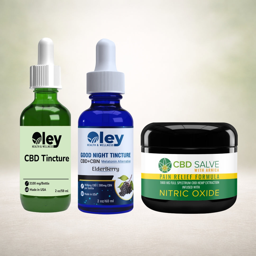 Tinctures + N.O Recovery Cream