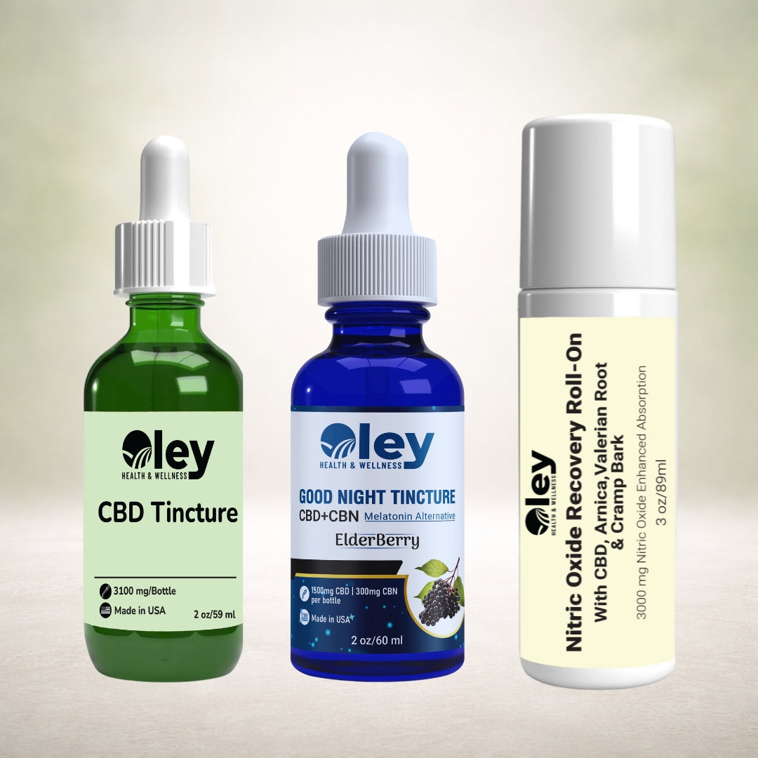 Tinctures + N.O Recovery Cream