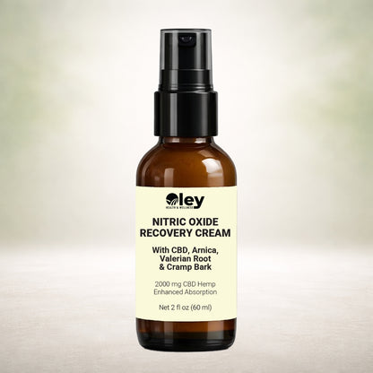 Oley Nitric Oxide Recovery Cream – Maximum Strength Plant-Based Relief