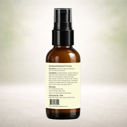 Oley Nitric Oxide Recovery Cream – Maximum Strength Plant-Based Relief