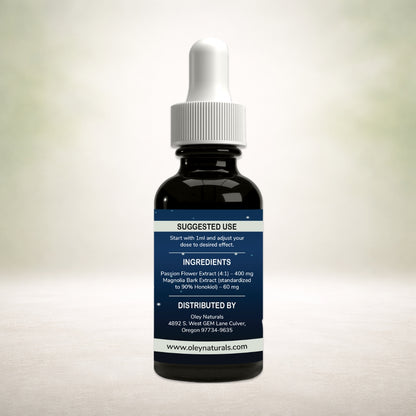 Nighttime Tincture for Sleep - Magnolia Bark and Passion Flower