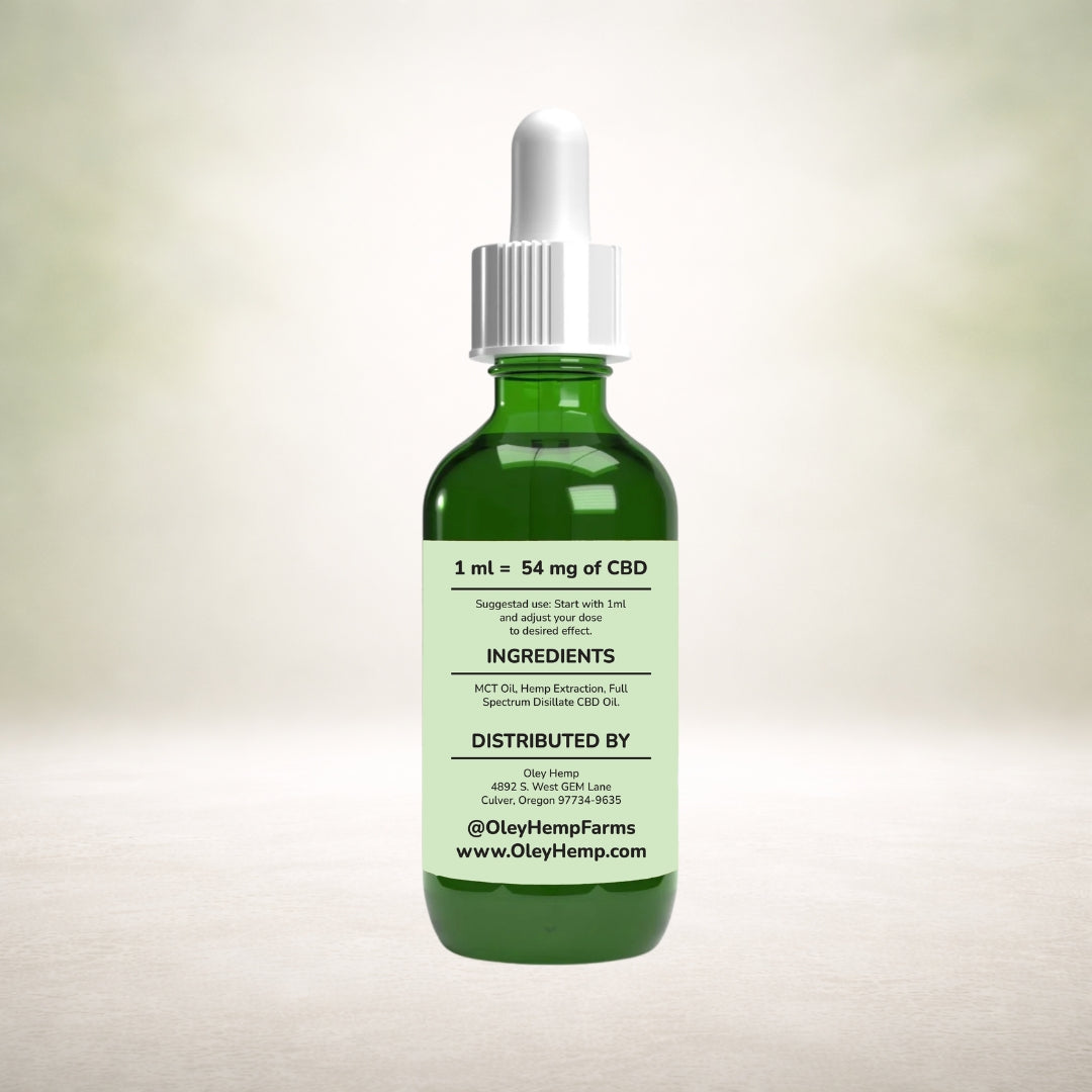 Full-Spectrum Day Tincture 3100 mg Natural