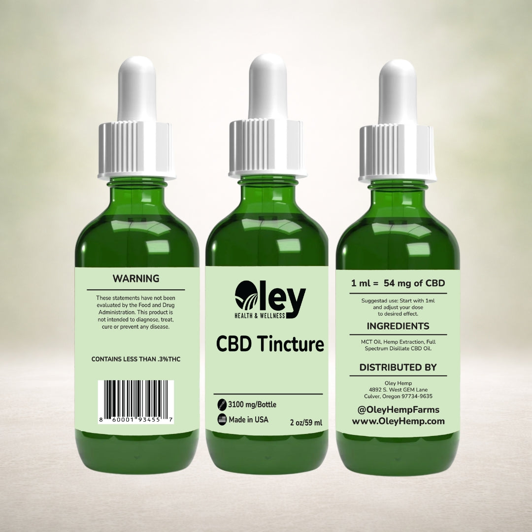 Full-Spectrum Day Tincture 3100 mg Natural