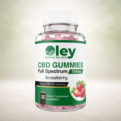 Full-Spectrum CBD Gummies - Strawberry 25mg