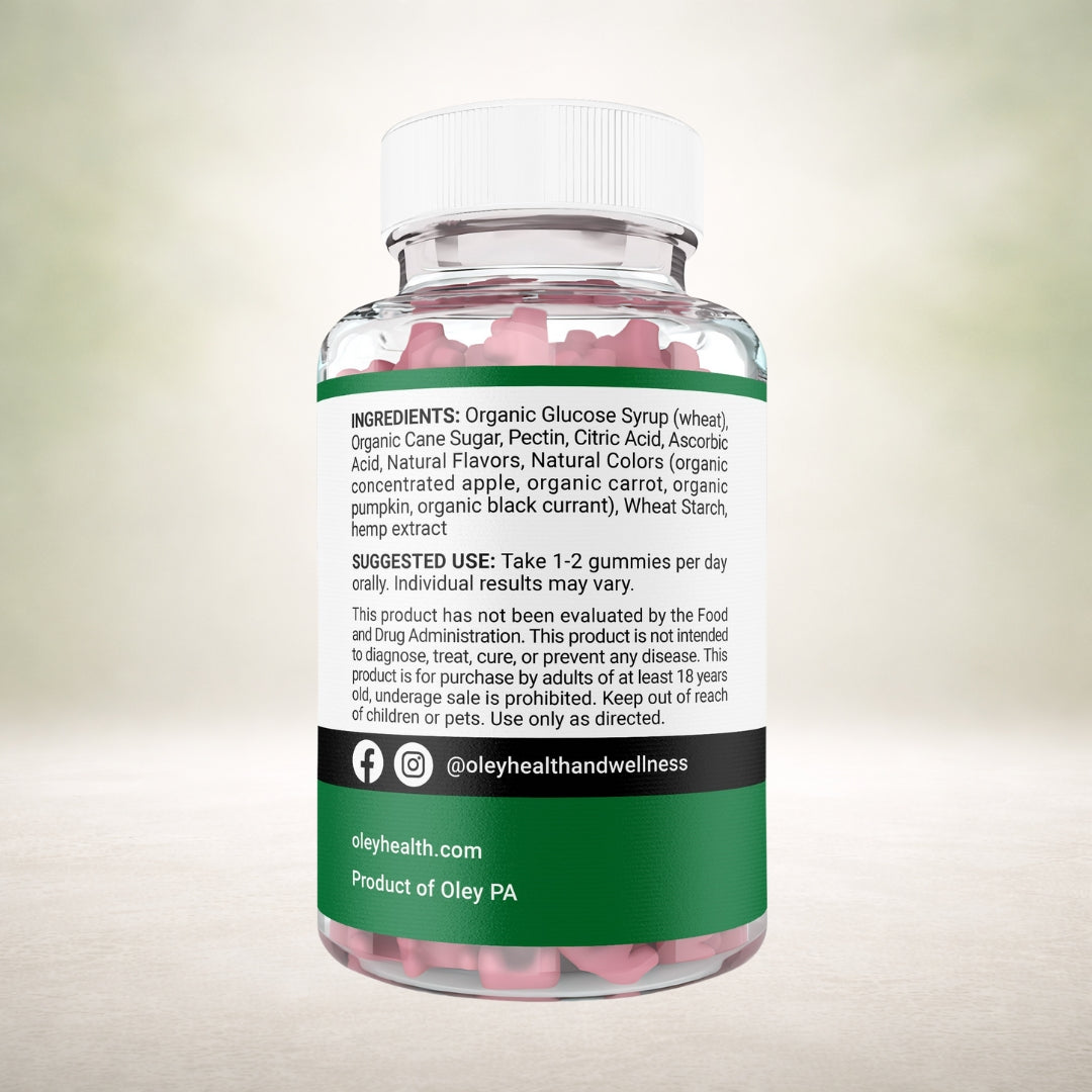 Full-Spectrum CBD Gummies - Strawberry 25mg