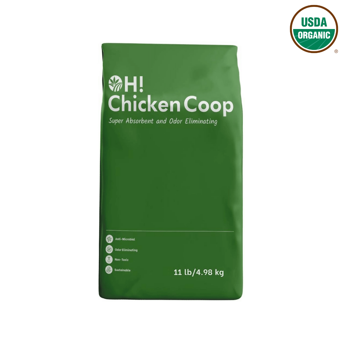 Chicken Coop Bedding Made from USDA Organic Hemp - Oley Health and Wellness