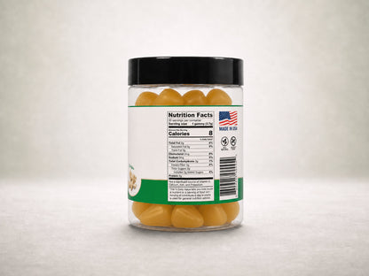 Full-Spectrum CBD Gummies - Ginger and Mint Tea Sugar Free