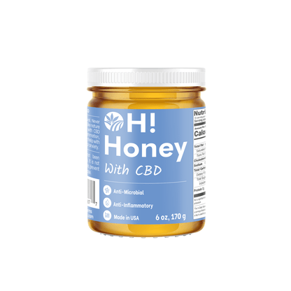 Honey with CBD - 6oz - Oley Hemp