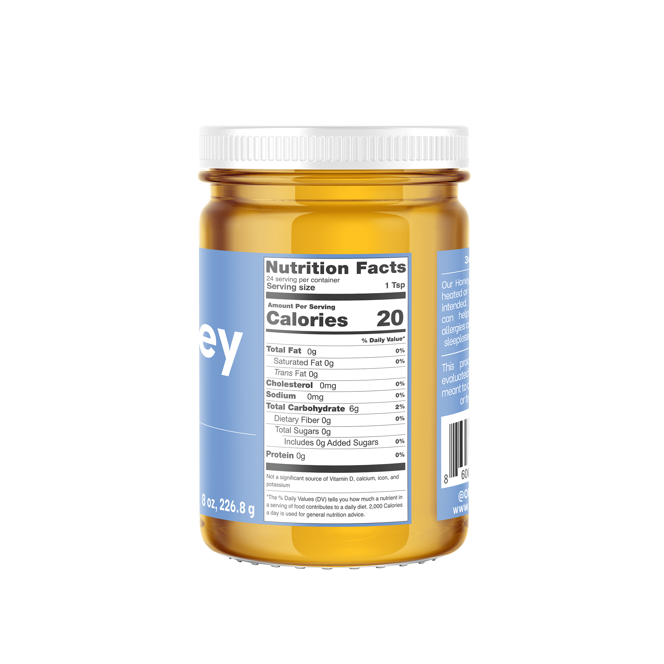Raw Honey with CBD - Oley Hemp